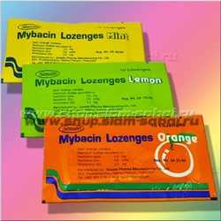 Пастилки Mybacin Lozenges – быстрое избавление от боли в горле