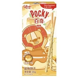 Бисквитные палочки Pocky Animals со вкусом бананового пудинга 35 г