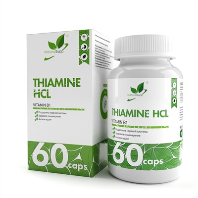 Тиамин гидрохлорид / Thiamine hydrochloride / 60 капс