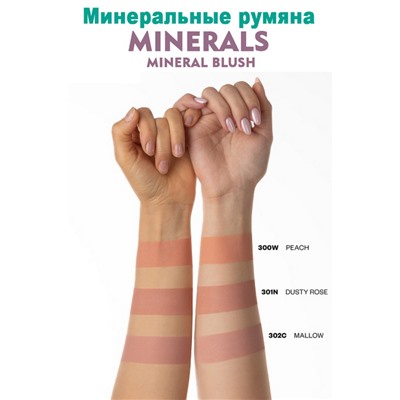 Румяна PAESE MINERAL 300W Peach