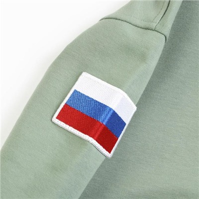 Толстовка Putin team, зелёная, размер 46-48