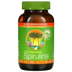 Nutrex Hawaii, Pure Hawaiian Spirulina, 400 таблеток