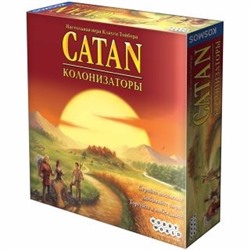 Игра HOBBYWORLD "Колонизаторы" настольная игра, стратегия (1576) возраст 10+