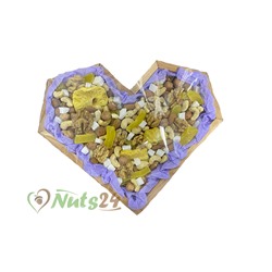 Подарочный набор (Сердце маленькое)  "Nuts24" 1,1 кг