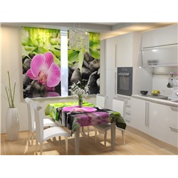 Фотошторы для кухни "Несравненная орхидея"