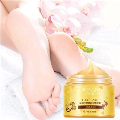 Пилинг-скатка для ног с маслом Ши Bioaqua Foot Care Peeling, 180 гр.