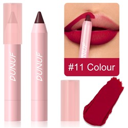 Матовая помада-карандаш DUNUF matte lipstick crayon 11