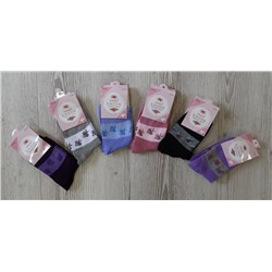 Носки женские (В упаковке 12 пар, цвета разные) 396