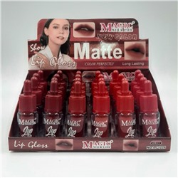 MAGIC Your Life  Тинт для Губ с кисточкой MATTE Lip Gloss Матовый  (LC-1226)  (ТВ-7479)   К24