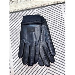 Перчатки мужские эко кожа+трикотаж Fashion Gloves