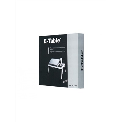 Складной столик-подставка для ноутбука с кулером E-Table