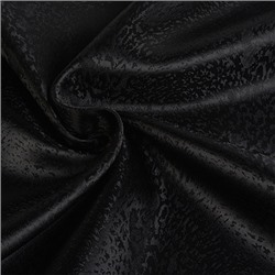 Ткань подкладочная Поливискоза НАРЕЗКА 145см IdealTex PLJ26.01 черный 90г/м² уп.10м