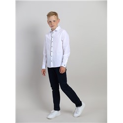 CWJB 63895-20 Рубашка для мальчика,белый