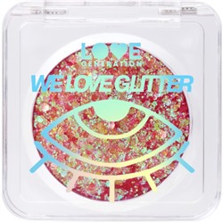 Глиттер для лица Love Generation We love Glitter, тон 01 красно-фиолетовый , 1.8 г