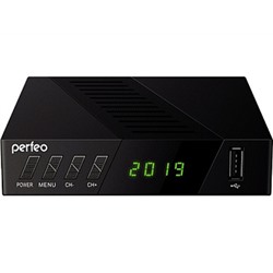 Приставка Perfeo DVB-T2/C приставка STREAM-2 TV Wi-Fi IPTV HDMI 2 USB DolbyDigital  PF_A4488