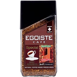 Кофе EGOISTE Special растворимый,100г стекло