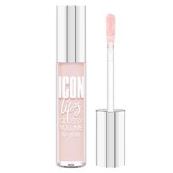 Блеск для губ  ICON lips, тон 501 Baby Pink, с эффектом объема, 3,4гр