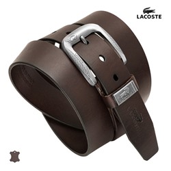 Ремень джинсовый Lacoste Brown