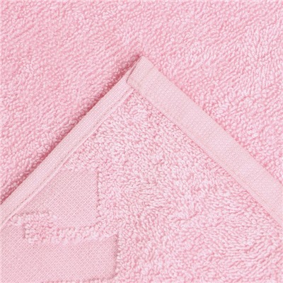 Полотенце махровое Baldric 50Х90см, цвет розовый, 360г/м2, 100% хлопок
