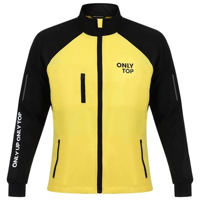 Ветровка ONLYTOP унисекс black/yellow, р. 44