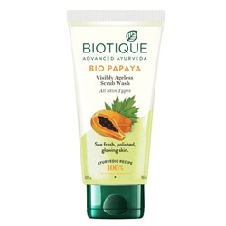 Bio Papaya Exfoliating Face Wash/Биотик Био папайя Отшелушивающий Гель Для Лица 100мл
