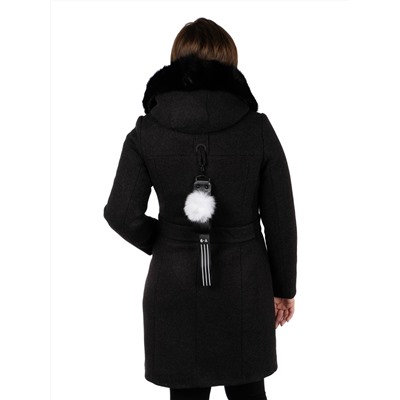 Пальто AOSHA M519-3, темно-серый