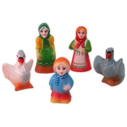 Набор резиновых игрушек Гуси-лебеди СИ-334 в Самаре