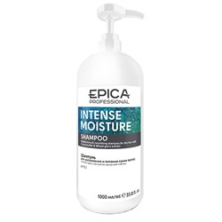 EPICA Intense Moisture / Шампунь для увлажнения и питания сухих волос с маслом какао и экстрактом зародышей пшеницы, 1000 мл