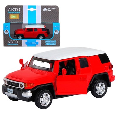 Модель 1:43 Toyota FJ Cruiser, красный 1251265JB Автопанорама в Самаре