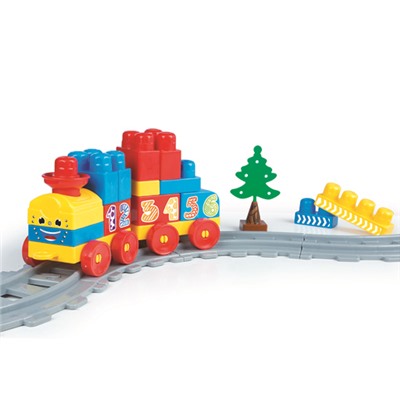 Игрушка Конструктор DOLU Train Blocks 36 дет. в кор. 5080