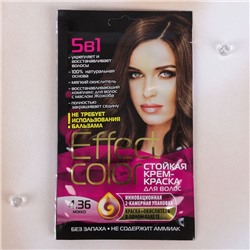 Cтойкая крем-краска для волос Effect Сolor тон мокко, 50 мл