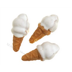 Печенье Бисквитное "Мороженка" в белой глазури Ванюшкины сладости