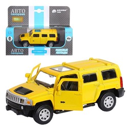 Модель 1:43 Hummer H3, желтый 1251268JB Автопанорама в Самаре