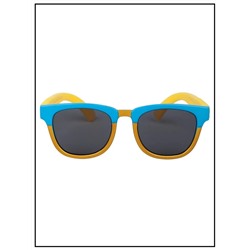 Солнцезащитные очки детские Keluona T1533 C9 Голубой Золотистый Желтый