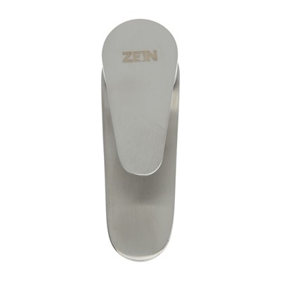 УЦЕНКА Смеситель для раковины ZEIN ZS-2, картридж 35 мм, нержавеющая сталь, сатин
