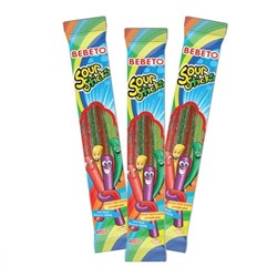 Мармелад Bebeto Sour Sticks со вкусом тутти-фрутти 30г