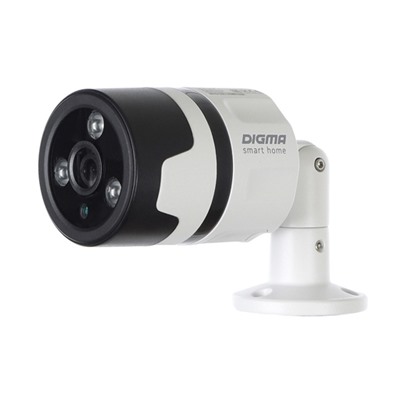 Видеокамера IP Digma DiVision 600 3.6-3.6мм цв. корп.:белый/черный (DV600)