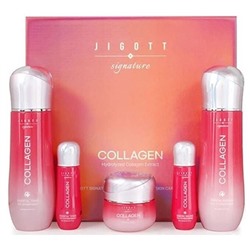 Jigott Подарочный набор с коллагеном Signature Collagen Essential Skin Care 3Set
