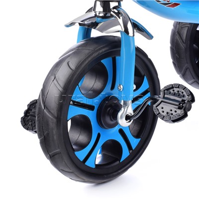 Велосипед 3-х колесный, голубой
