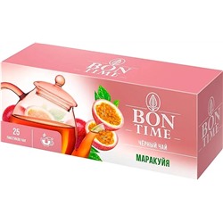 «Bontime», чай черный «Маракуйя», 25 пакетиков, 37 г