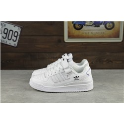 Adidas forum low j из натуральной и смешанной кожи