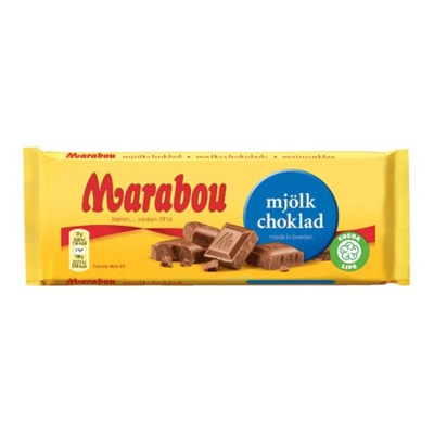 Шведский молочный шоколад Marabou Milk Chocolate 100 г