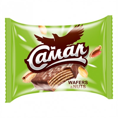 Конфеты Б.Сулу "Самал Wafers&nuts" 500 г