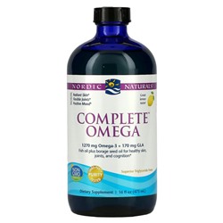 Nordic Naturals, Complete Omega, лимон, 473 мл (16 жидких унций)