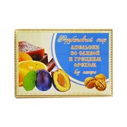 Фруктовый сыр Апельсин/Грецкий орех/Слива 250г  (15шт/кор)