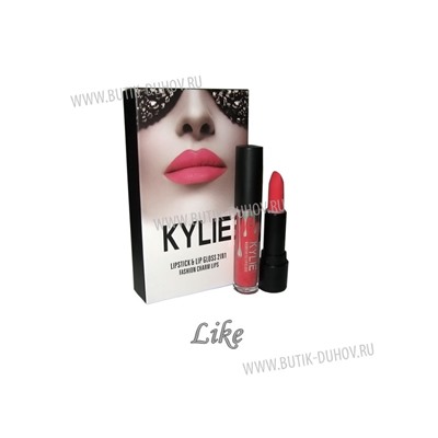 Помада+блеск Kylie  Fashion Charm Lips (1шт) № 22