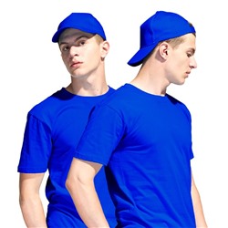Бейсболка, размер 56-58, цвет синий