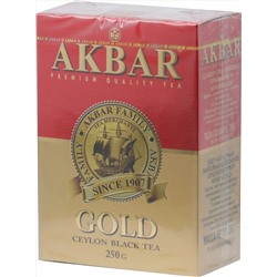 AKBAR. Gold 250 гр. карт.пачка