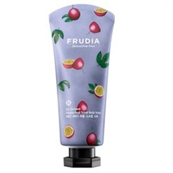 Тонизирующий гель-скраб для душа с маракуйей Frudia My Orchard Passion Fruit Scrub Body Wash, 200ml