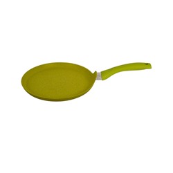 Сковорода блинная 220мм с ручкой, АП (Lime), линия "Trendy style" "Kukmara" сб220tsl